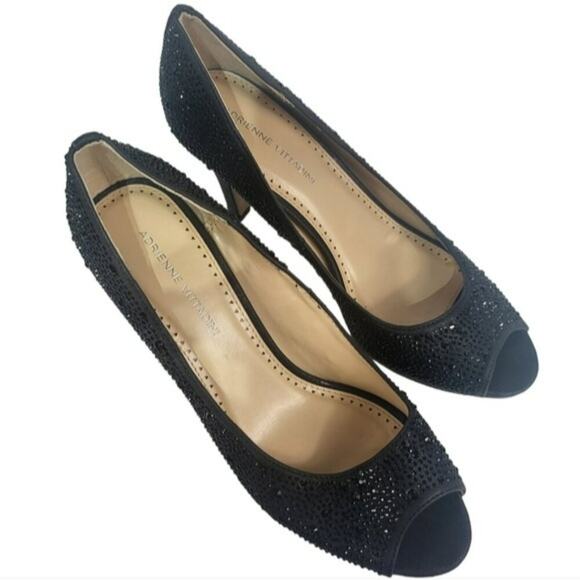 Adrienne Vittadini Gervin Pumps Black 9.5 - Picture 5 of 7